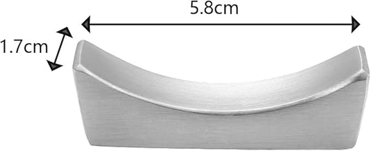 8 Pieces 304 Stainless Steel Chopstick Holders Chopstick Rest (Silver)