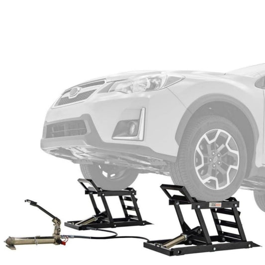 💥Last day special price $39.99 Hydraulic Underbody Access Car Lift with Ramp